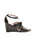 Tory Burch Black Wedges Size 10 1/2 - photo 1