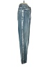 MNG 100% Cotton Stripes Blue Jeans Size 1 - photo 4