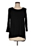 Rose + Olive Black 3/4 Sleeve Top Size M - photo 1