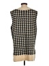 Unbranded 100% Acrylic Houndstooth Tan Sweater Vest Size S - photo 2