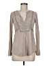 Language Gray Long Sleeve Blouse Size M - photo 1