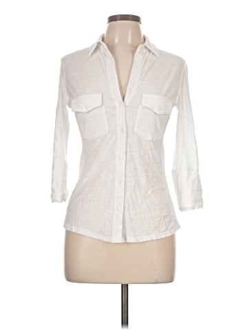 James Perse 3/4 Sleeve Button-Down Shirt (view 1)