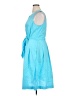 Talbots Solid Blue Casual Dress Size 16 - photo 5