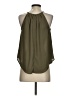 Miami 100% Polyester Green Sleeveless Blouse Size S - photo 2