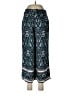 Ella Moss 100% Rayon Paisley Teal Casual Pants Size M - photo 1