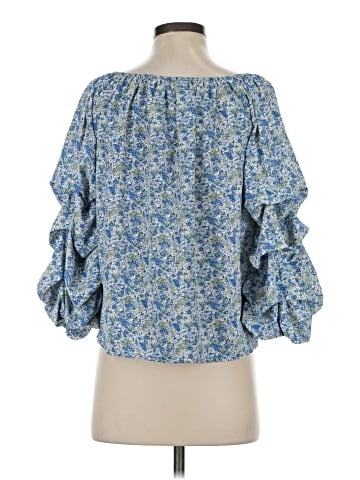 Patrizia Luca 3/4 Sleeve Blouse (view 2)