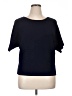 Cyrus Blue Short Sleeve Top Size L - photo 1