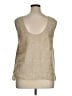 Everlane 100% Flax Tan Sleeveless Blouse Size 14 - photo 2