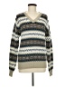 Assorted Brands Chevron-herringbone Tan Pullover Sweater Size M - photo 1