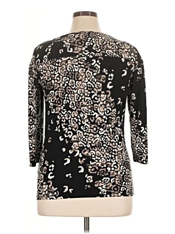 AK Anne Klein 3/4 Sleeve Top (view 2)