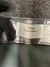 Hosbjerg Metallic Solid Silver Faux Leather Skirt Size L - photo 4