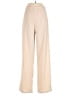 The Sang 100% Polyester Stripes Ivory Casual Pants Size M - photo 1