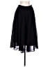 Céline Solid Black Gray Formal Skirt Size EU 36 / US 6 - photo 2