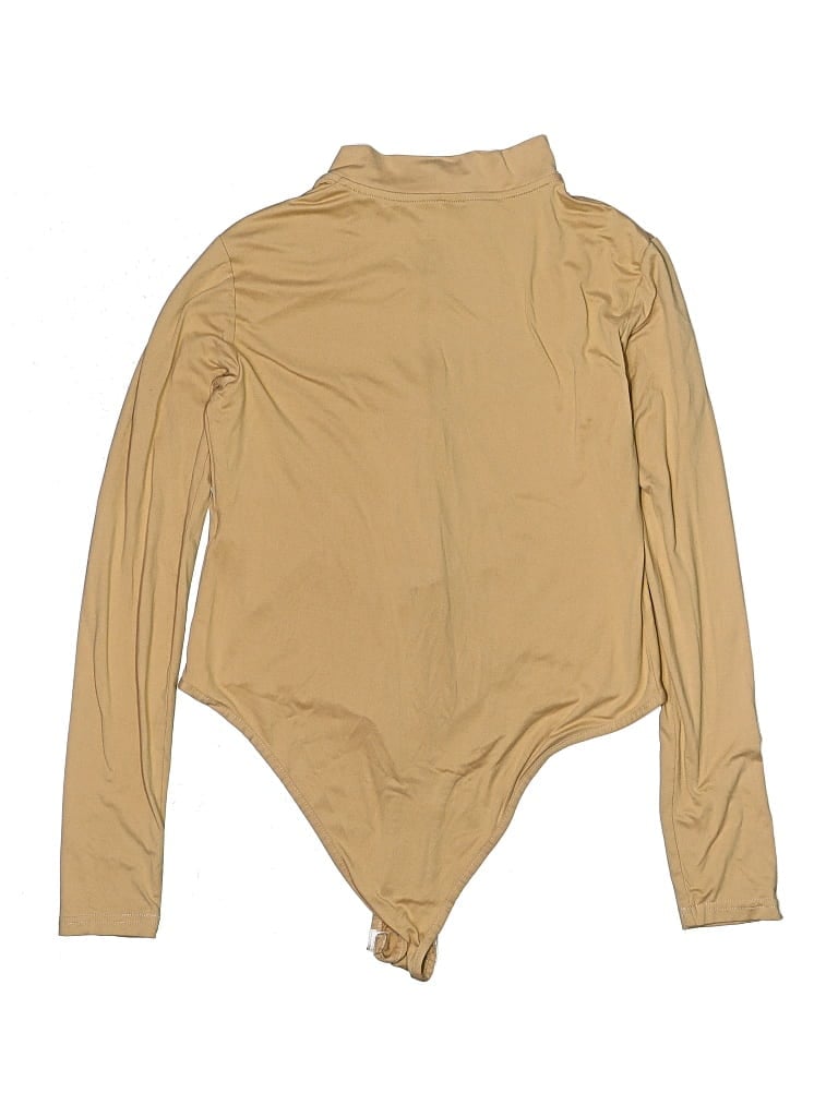 Pre-owned Shein Bodysuit In Tan