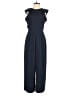 J.Crew 100% Polyester Solid Blue Jumpsuit Size 00 - photo 1