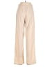 The Sang 100% Polyester Stripes Ivory Casual Pants Size M - photo 2
