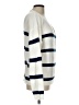Shein 100% Acrylic Stripes Ivory Pullover Sweater Size L - photo 4