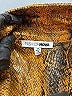 Fashion Nova 100% Polyester Gold Raincoat Size M - photo 6