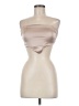 Tic : Toc 100% Polyester Tan Sleeveless Blouse Size M - photo 1