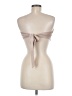 Tic : Toc 100% Polyester Tan Sleeveless Blouse Size M - photo 2