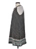 THML 100% Rayon Print Blue Casual Dress Size S - photo 5