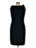 Kasper Solid Black Cocktail Dress Size 14 - photo 2