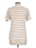 Veronica Beard 100% Cotton Ivory Short Sleeve Top Size L - photo 2