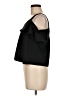 Topshop Black Short Sleeve Top Size 6 - photo 5