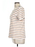 Veronica Beard 100% Cotton Ivory Short Sleeve Top Size L - photo 5