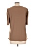 Diana Belle Brown Short Sleeve Top Size L - photo 2