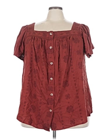 Torrid Short Sleeve Blouse (view 1)