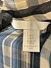 H&M 100% Polyester Checkered-gingham Gray Long Sleeve Blouse Size S - photo 7
