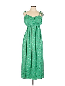 prom green dress Popular Emerald Green Satin Spaghetti Straps Long Evening Prom Dresses,  Side Slit Prom Dress, MR9090 main image 1