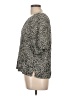 Alexander Jordan 100% Rayon Black Short Sleeve Blouse Size L - photo 5