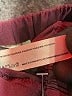 E by Eloise 100% Polyester Burgundy Casual Pants Size S - photo 5
