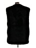 Gap 100% Polyester Black Faux Fur Vest Size M - photo 2