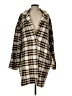 Blank NYC Plaid Ivory Coat Size L - photo 1