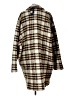 Blank NYC Plaid Ivory Coat Size L - photo 2