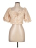 Japna Tan 3/4 Sleeve Blouse Size L - photo 1