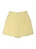 Open Edit Solid Yellow Shorts Size XS - photo 1