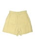 Open Edit Solid Yellow Shorts Size XS - photo 2