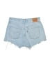 Levi's 100% Cotton Blue Denim Shorts Size 28 waist - photo 2