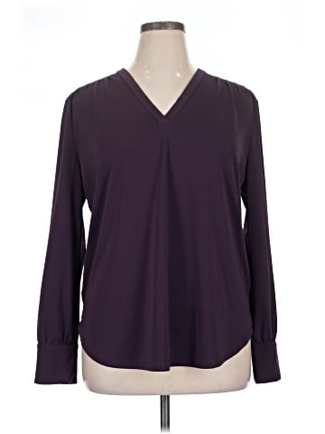 Ann Taylor Factory Long Sleeve Blouse (view 1)