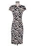 Max Mara Animal Print Brown Cocktail Dress Size 38 - photo 2