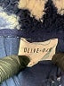 Olive and Oak 100% Polyester Tie-dye Blue Faux Fur Jacket Size S - photo 6