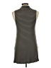 Cupio Stripes Gray Casual Dress Size L - photo 2