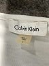 Calvin Klein White Silver Short Sleeve Top Size L - photo 7