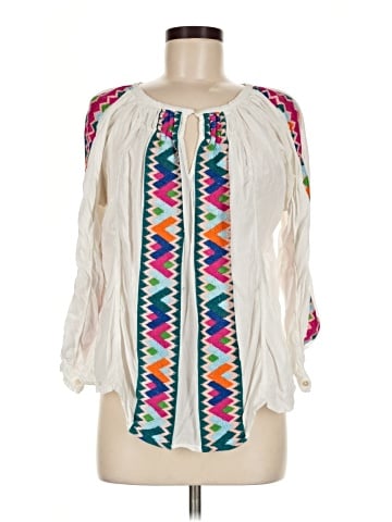 Roberta Roller Rabbit 3/4 Sleeve Blouse (view 1)
