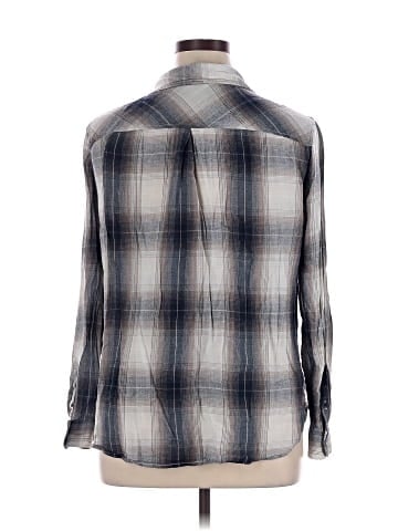 Lucky Brand 3/4 Sleeve Button-Down Shirt (view 2)