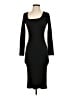 Zara Solid Black Cocktail Dress Size S - photo 1